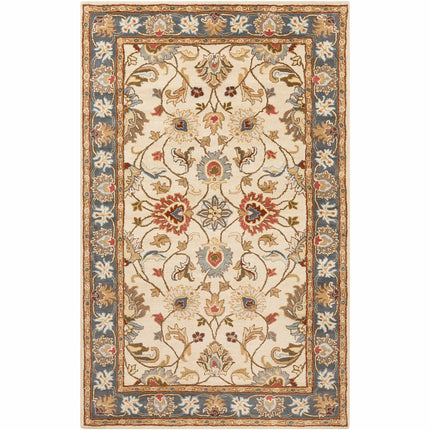 Livabliss Caeser Cream Wool Rug, in 3 Sizes – view 6