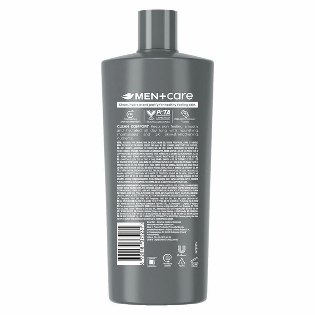 Dove Men+ Care, Clean Comfort Shower Gel, 4 x 700ml – view 2