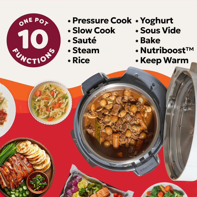 Instant Pot PRO 5.7L 10-in-1 Multicooker in 2 Colours – view 2
