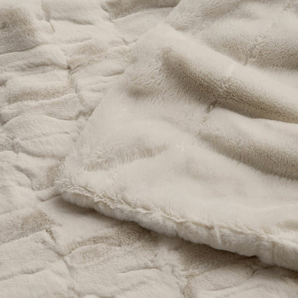 Safdie Luxury Faux Rabbit Fur Throw In 4 Colours, 127 x 178 cm – view 5
