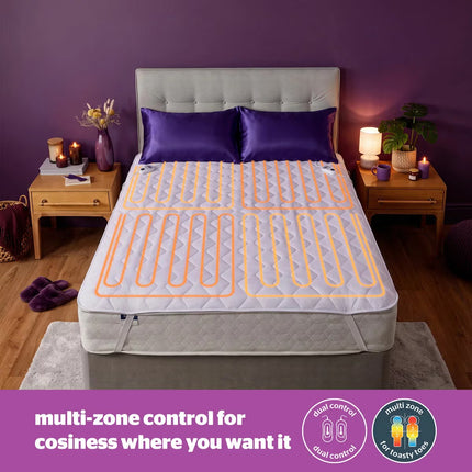 Silentnight Deep Sleep Ultimate Heated Quilted Topper in 3 Sizes