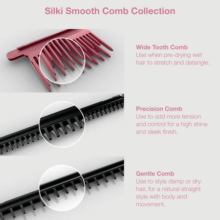 Shark HT401UKPU SilkiPro Hair Straightener & Hair Dryer in 2 Colours – view 2