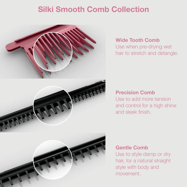 Shark HT401UKPU SilkiPro Hair Straightener & Hair Dryer in 2 Colours – view 2