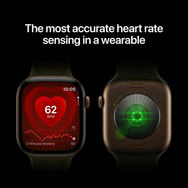 Apple Watch Series 12 GPS, 46mm Aluminium Case with Sport Band - M/L