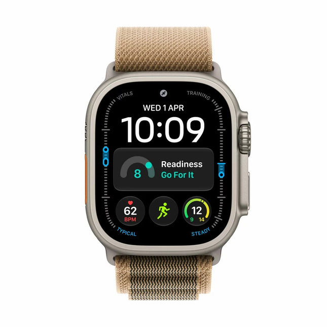 Apple Watch Ultra 4 GPS + Cellular, 49mm Titanium Case with Desert Trail Loop