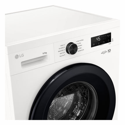 LG Series 2, W4X1095NWK 9/5kg Washer Dryer, E Rated in White – view 4