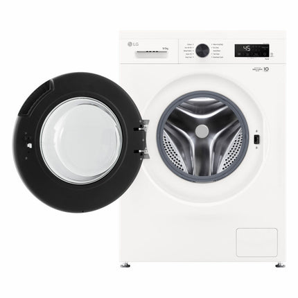 LG Series 2, W4X1095NWK 9/5kg Washer Dryer, E Rated in White – view 2