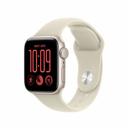 Apple Watch SE 3 GPS, 40mm Aluminium Case with Sport Band S/M