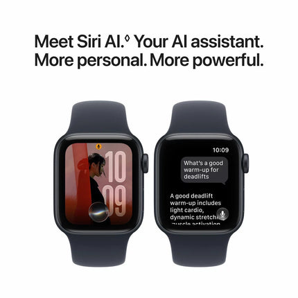 Apple Watch SE 3 GPS, 40mm Aluminium Case with Sport Band S/M
