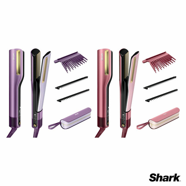 Shark HT401UKPU SilkiPro Hair Straightener & Hair Dryer in 2 Colours