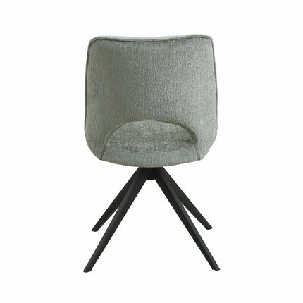 Jordan Ceramic Extending Dining Table + 6 Grey Chairs, Seats 6-8 – view 8