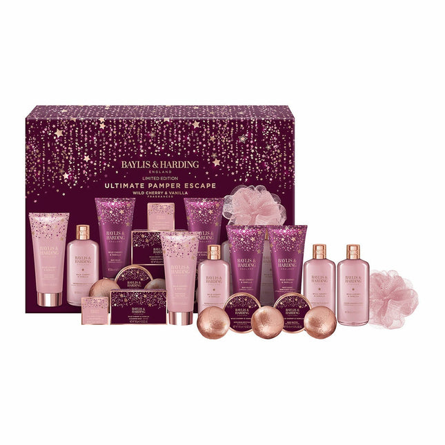 Baylis & Harding Ultimate Pamper Gift Set, Wild Cherry and Vanilla – view 2