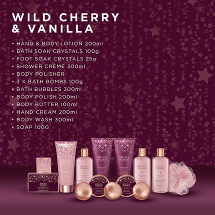 Baylis & Harding Ultimate Pamper Gift Set, Wild Cherry and Vanilla – view 3