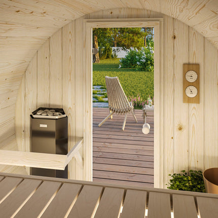 Palmako Barrel Sauna Set – view 6