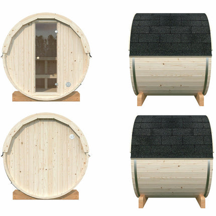 Palmako Barrel Sauna Set – view 3