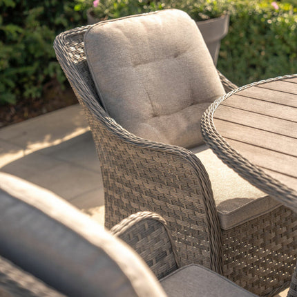 Kettler Lomond 4 Piece Wicker Dining Set – view 3