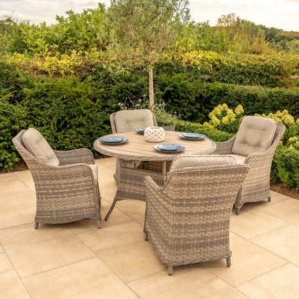Kettler Lomond 4 Piece Wicker Dining Set – view 5