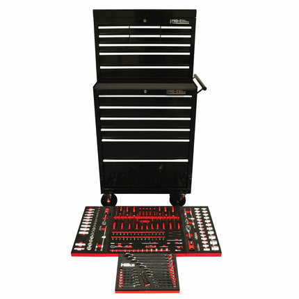 Hilka 186 Piece EVA Kit in HD Pro+ 15-Drawer Chest and Trolley – view 3