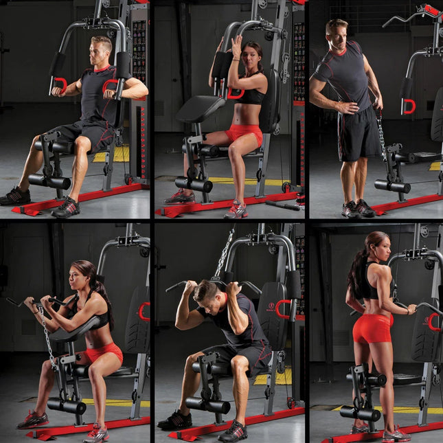 Marcy 90kg (198lbs) Resistance Stack Home Gym System