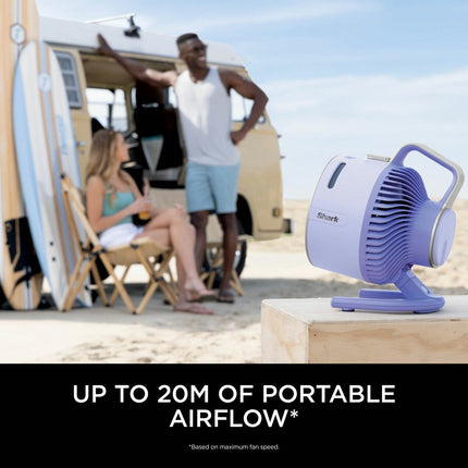 Shark FA050UKLV FlexBreeze HydroGo Misting Fan in Lilac – view 4