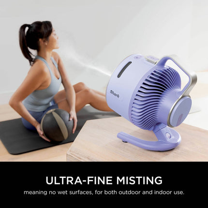 Shark FA050UKLV FlexBreeze HydroGo Misting Fan in Lilac – view 8