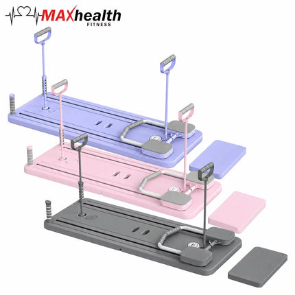 MAXhealth Portable Pilates Reformer in 3 Colours