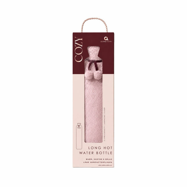 Aroma Home Long Hot Water Bottle in 2 Colours – view 2