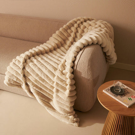 Duux Yentl Heated Faux Fur Overblanket In 2 Colours, 200 x 200 cm – view 7