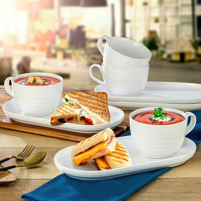 Signature Housewares Soup & Sandwich 4 Piece Set