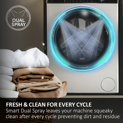 Haier X5 HW90-BP14357TUUK 9kg 1400 Spin Washing Machine in White