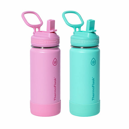 Thermoflask Stainless Steel Water Bottle 473ml, 2 Pack in 3 Colour Sets – view 2