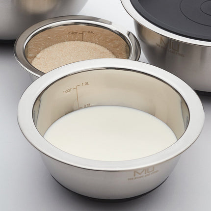 MIU Stainless Steel Mixing Bowls, 14 piece – view 7