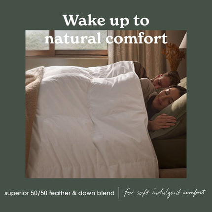 Sleepeezee Natural Feather and Down 10.5 Tog Duvet In 3 Sizes – view 2