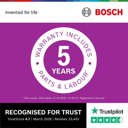 Bosch SMV4EAX23G Fully Integrated, 13 Place Setting Dishwasher, C Rated – view 2