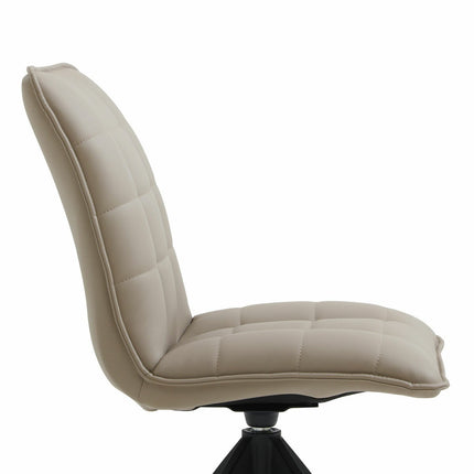 Indus Valley Skylar Taupe Faux Leather Dining Chair, 2 Pack – view 5