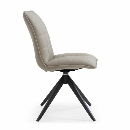 Indus Valley Skylar Taupe Faux Leather Dining Chair, 2 Pack – view 6