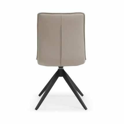 Indus Valley Skylar Taupe Faux Leather Dining Chair, 2 Pack – view 7