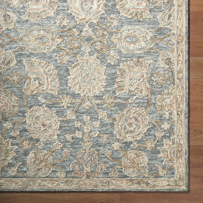 Livabliss Arnold Wool Grey Rug, In 2 Sizes – view 2