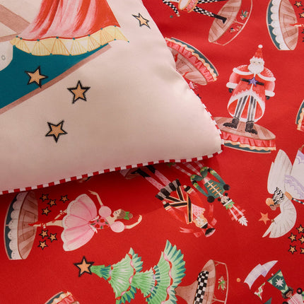 Cath Kidston Christmas Nutcracker Scene Reversible Duvet Cover Set In 4 Sizes – view 4