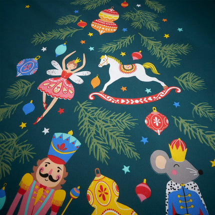 Catherine Lansfield Christmas Nutcracker Reversible Duvet Cover Set – view 5