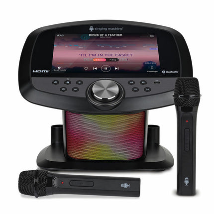 Singing Machine Vocal Hero ISM9027, Wi-Fi Karaoke System with 2 Wireless Microphones