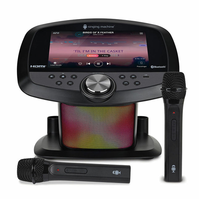 Singing Machine Vocal Hero ISM9027, Wi-Fi Karaoke System with 2 Wireless Microphones