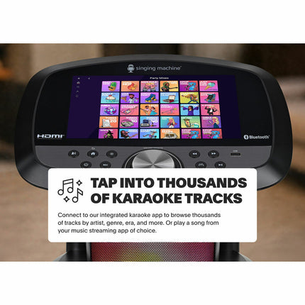 Singing Machine Vocal Hero ISM9027, Wi-Fi Karaoke System with 2 Wireless Microphones – view 7
