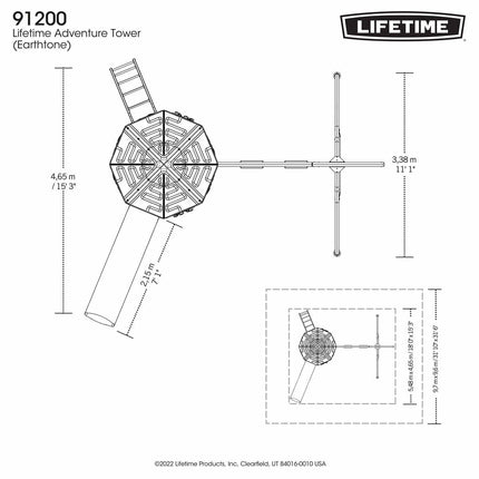 Lifetime Adventure Tower Playset (3-12 Years) – view 7