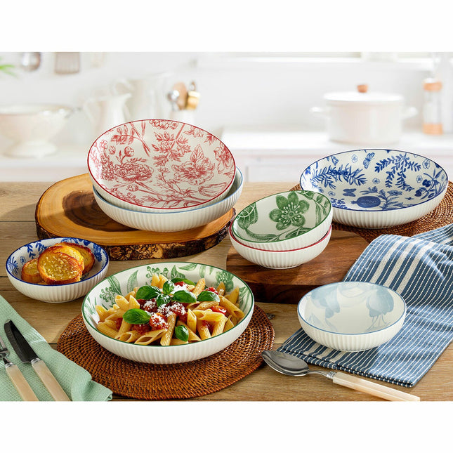Signature Housewares Botanical Bowl Set, 8 Piece – view 2