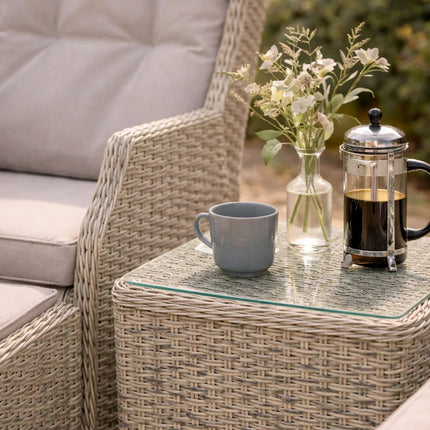 Bramblecrest Woodchester Reclining Sun Lounger - Set of 2