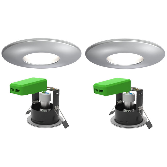4lite WiZ Connected LED IP20 Fire Rated Downlight, Pack of 2, available in 3 Colours – view 2