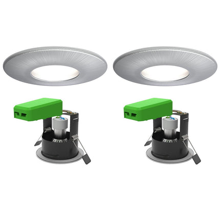 4lite WiZ Connected LED IP20 Fire Rated Downlight, Pack of 2, available in 3 Colours – view 4