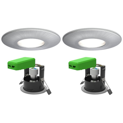 4lite WiZ Connected LED IP65 Fire Rated Downlight, Pack of 2, available in 3 Colours – view 4