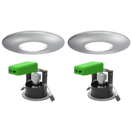 4lite WiZ Connected LED IP65 Fire Rated Downlight, Pack of 2, available in 3 Colours – view 3